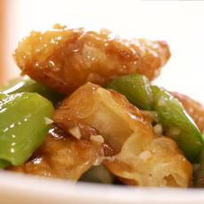 丝瓜炒油条