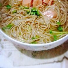 骨汤黄秋葵面