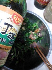 菠菜拌毛蛤蜊的做法步骤8