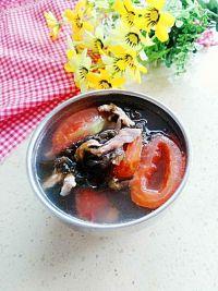 番茄紫菜瘦肉汤的做法步骤8